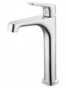 Смеситель для раковины Wonzon & Woghand Balance WW-051124-CR/L высокий, Хром