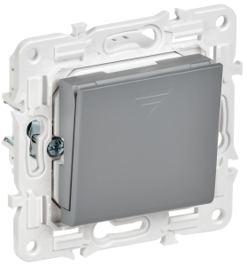 Выключатель карточный IEK Skandy SK-V11-0-10-K03 серый