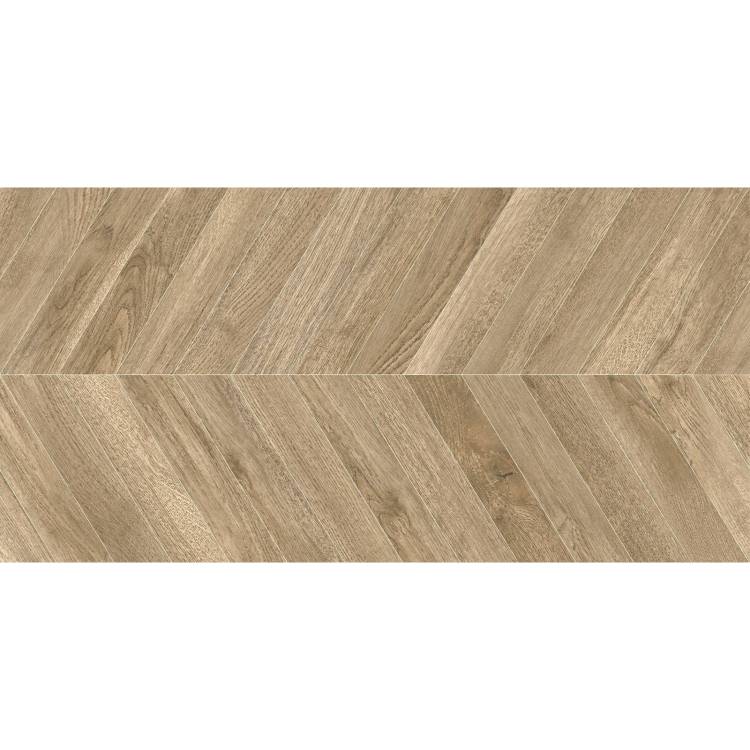 Керамогранит Delacora Walnut D120251M Chevron Light Матовый Карвинг 60x120