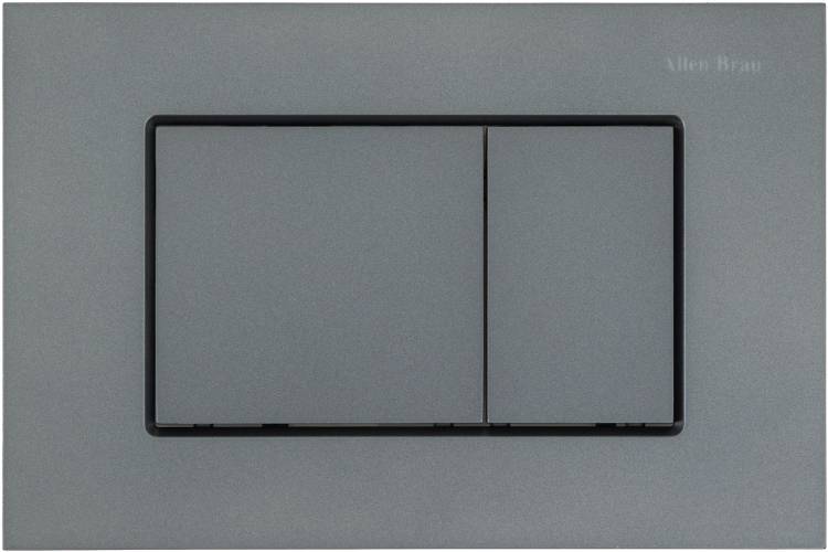 Кнопка смыва Allen Brau Evo S 9.2EV01.GR графит