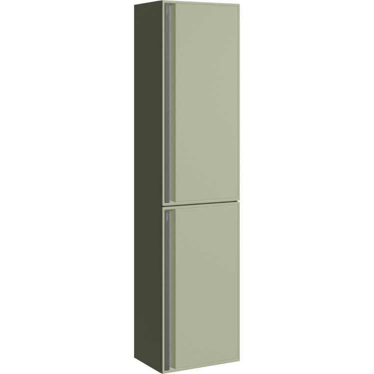 Шкаф-пенал Aqwella Pure PUR0535SH шалфей зеленый, 35x140