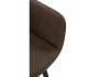 Стул на металлокаркасе Notta Флюид 642985 коричневый (glory 08) / черный фото 7