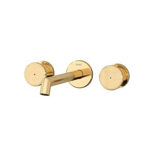 Смеситель для раковины Teska Grande Shine E5317 золото