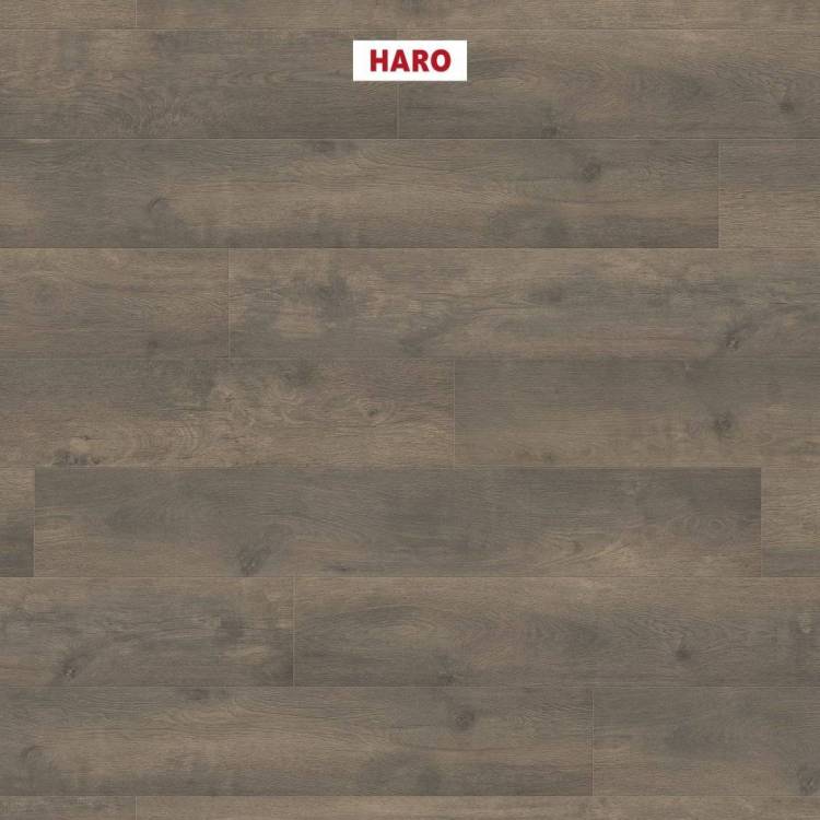 Ламинат Haro Tritty 100 Дуб Бергамо Карбон 538694 1282x193x8