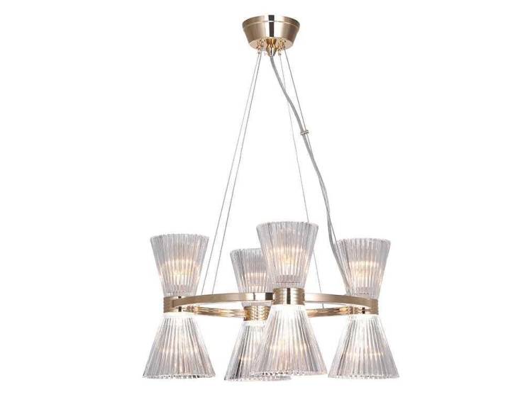 Подвесная люстра Newport Christina 3614/S gold new