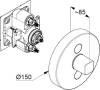 Смеситель для душа Kludi Push 387120538 фото 2