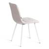 Стул Tetchair Chilly (mod. JSC-220) 24343 светло-серый, белый, велюр фото 3