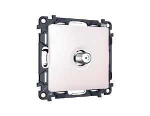 Комплект механизма TV розетки SAT Ambrella Volt MA MA213050 жемчуг