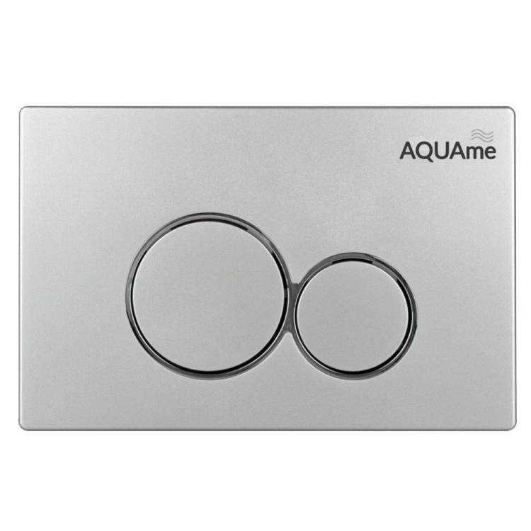 Кнопка смыва AQUAme AQM4101S сатин