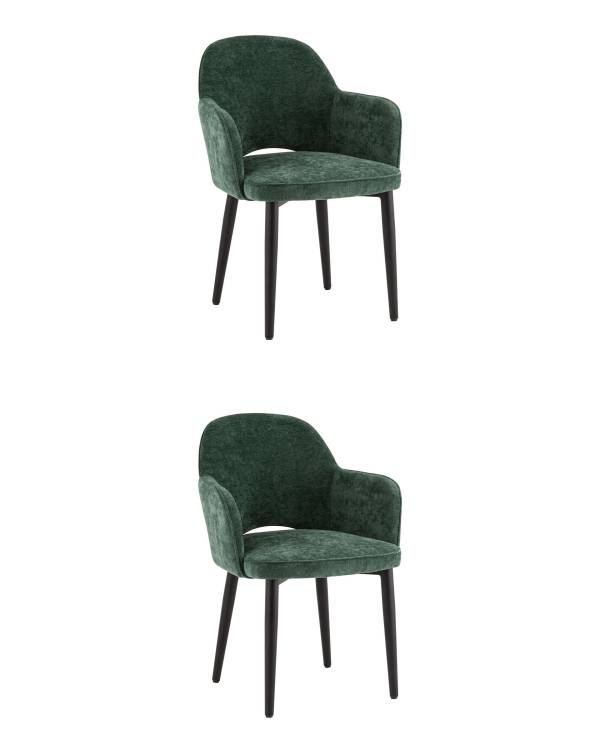 Набор из 2 стульев Stool Group Венера MC16-2 KD AT338-11 X2 зеленый, шенилл