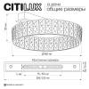 Люстра потолочная хрустальная светодиодная Citilux Palant CL325142 фото 15
