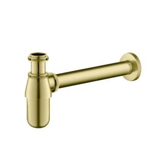 Сифон для раковины Aquatek AQ6014BG золото шлифованное