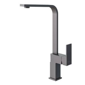 Смеситель для кухни Knotlor Stable KN-21/GM вороненая сталь