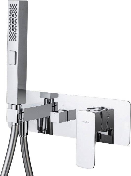 Душевой комплект Allen Brau Infinity 5.21011-00 С ВНУТРЕННЕЙ ЧАСТЬЮ, хром