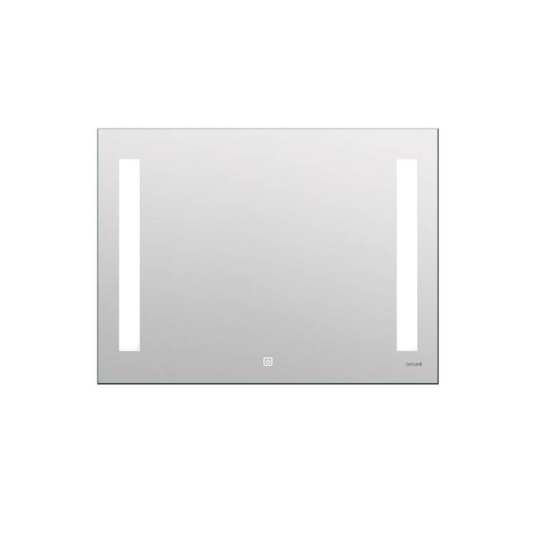 Зеркало Cersanit LED 020 base 80, с подсветкой, сенсор на зеркале