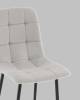Стул полубарный Stool Group Одди AV 406N-Csil-08(PP) светло-серый, велюр фото 8