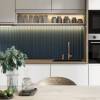 Декор Kerama Marazzi Аква Альта SOA004 1 синий матовый структура 20x20x0.95 фото 8