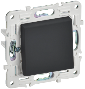 Выключатель 1-клавишный IEK Skandy SK-V10-0-10-K53 графит