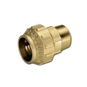 Муфта Tiemme с наружной резьбой 40 x 1, латунь