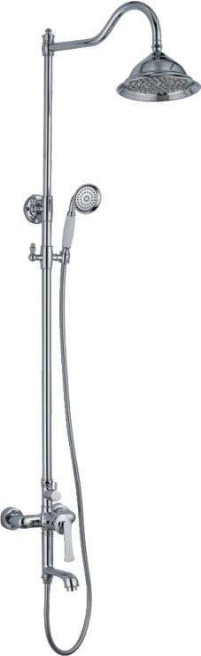 Душевая стойка Haiba HB24181 хром