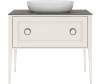 Тумба под раковину Kerama Marazzi Plaza Classic NEO PL.CN.100.1+1\WHT.M напольная 1+1 ящик 100, белая матовая