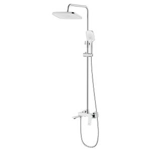 Душевая стойка Azario Lursy AZ-K2349 хром