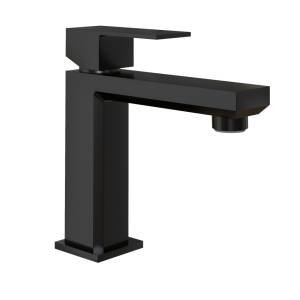 Смеситель для раковины Paini Grazia 21PZ205S без донного клапана, PVD матовый черный