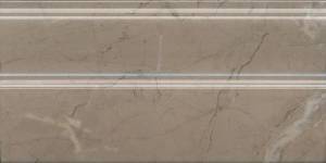Плинтус Kerama Marazzi Серенада FMA032R бежевый темный глянцевый обрезной 15x30