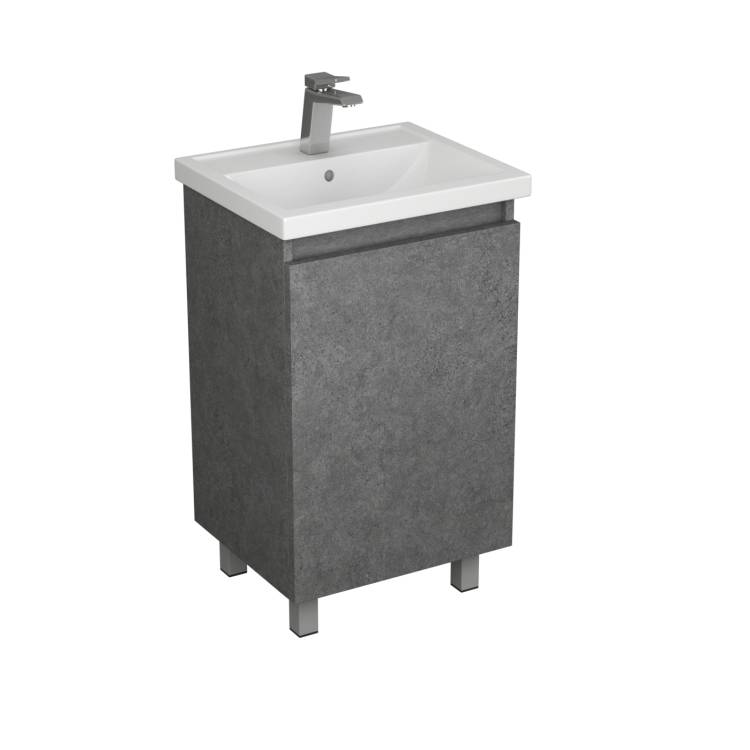 Тумба под раковину Uncoria Моро 50 55031 темный камень