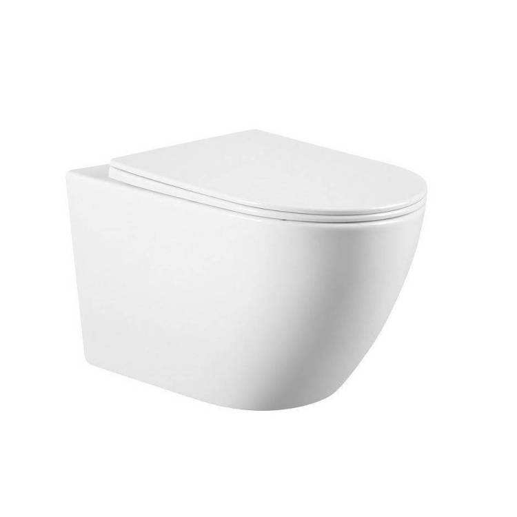 Унитаз подвесной Art&Max Romantic AM213CHR/SC с крышкой-сиденьем