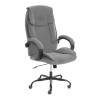Кресло компьютерное Tetchair Oreon metalBL 25043 серый, велюр