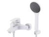 Смеситель для ванны с душем Royce Pro RCM-120503WH с коротким изливом, белый