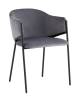 Стул Stool Group Brace LV-103-H14-01 велюр серый