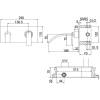 Смеситель для раковины Jacuzzi Ray IOCR208WBJAP настенный, встраиваемый, хром фото 2