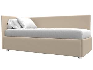 Кровать Лига Диванов Лига-039 122062L бежевый левая 90x200