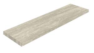 Ступень ColiseumGres Рим 620070003219 Грэй Угловая Левая 33x120