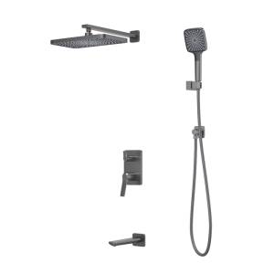 Душевая система Iddis Parker PARGM03i68 графит матовый