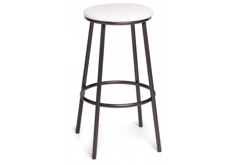 Барный стул Woodville Drezegomad 453995 белый / темный мусс