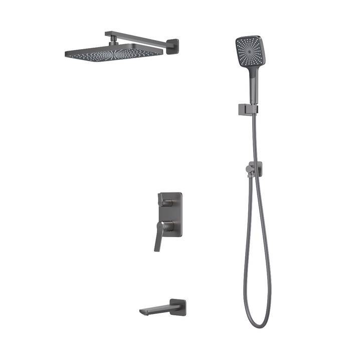 Душевая система Iddis Parker PARGM03i68 графит матовый