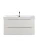 Тумба под раковину BelBagno MARINO-CER-N-1000-2C-SO-BL-P Bianco Lucido, 100x50 см