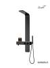 Душевая панель Cerutti Spa Barbaria B CT9657 черный