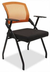 Стул Chairman Chairman Nexx 00-07130152, 7130152 Черный/Оранжевый