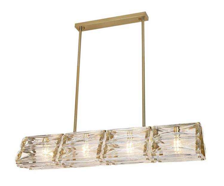 Большая люстра на штанге Kink Light Тира 07598-100,36