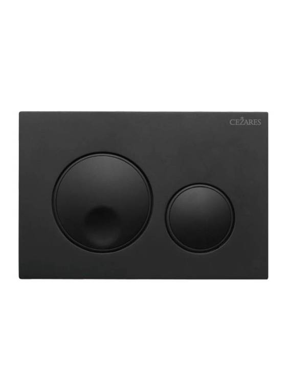 Кнопка смыва Cezares Relax RELAX-BTN-NOP черный матовый