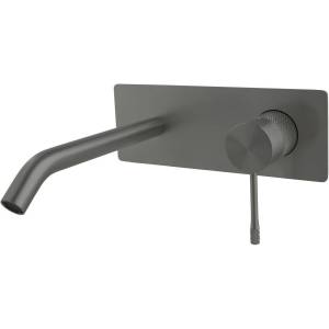 Смеситель для раковины Allen Brau Priority 5.31D03-MG брашированный серый