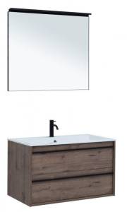 Мебель для ванной Aquanet Lino 90 271958 дуб веллингтон