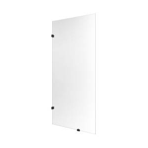 Душевая перегородка MaybahGlass MGD-262-6 79x195, стекло бронза 8 мм, профиль черный