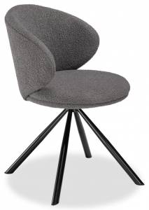 Стул Woodville Solomon 15601 черный, серый
