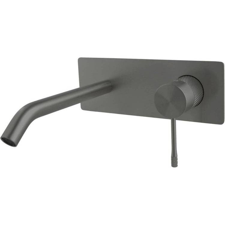 Смеситель для раковины Allen Brau Priority 5.31D03-MG брашированный серый