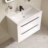 Тумба с раковиной Iddis Ray RAY80W0i95K подвесная, 80 см, белый фото 6
